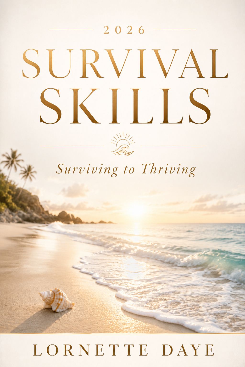 2026 Survival Skills: Surviving to Thriving book cover artwork by Lornette Daye.