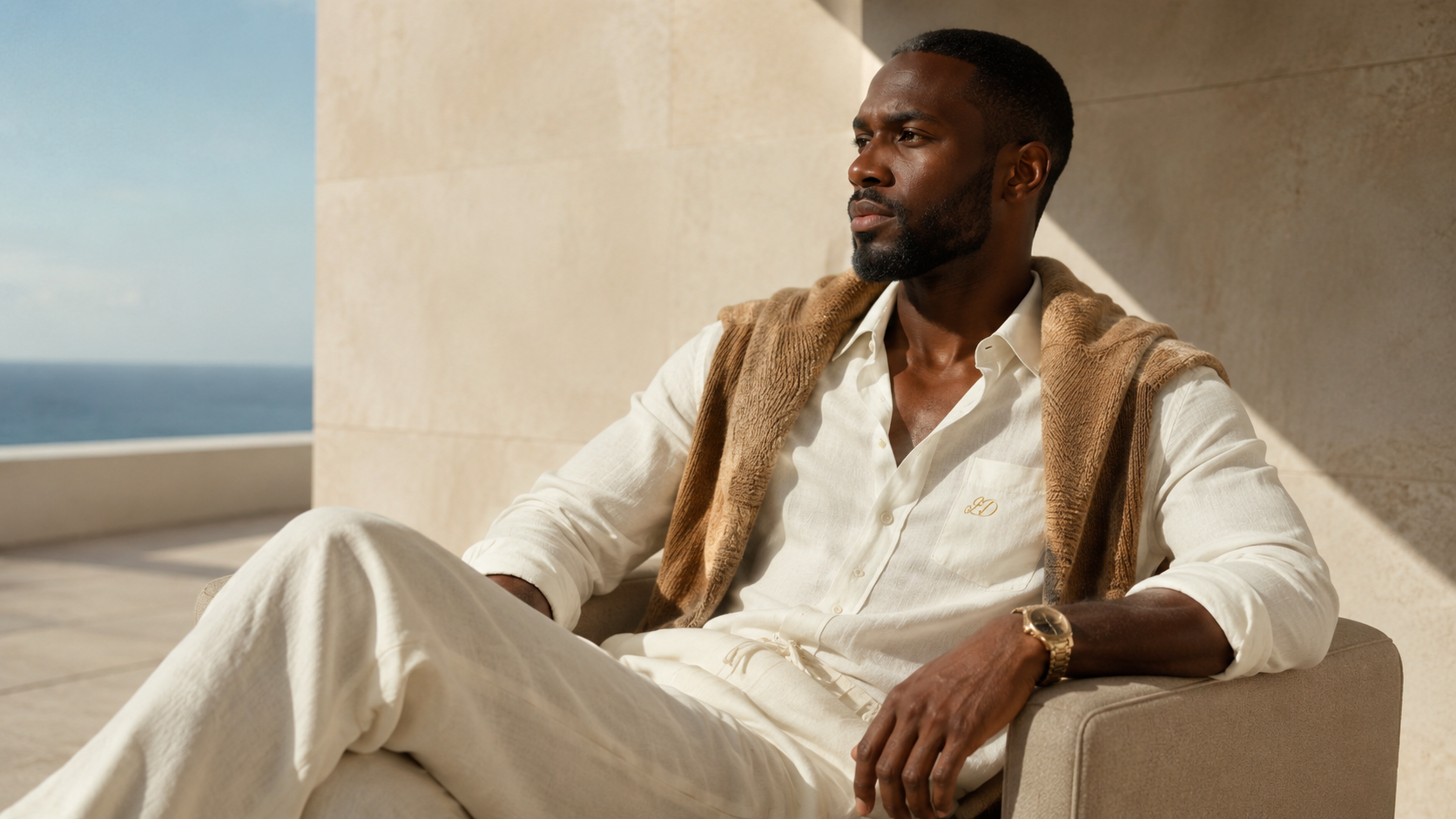 Men’s Linen Resort Shirt