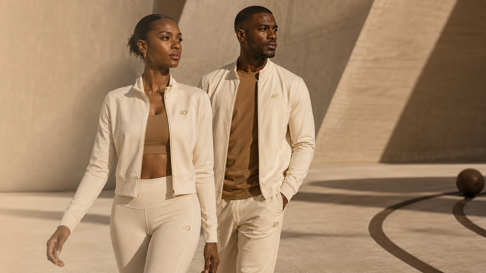 Luxe Track Jacket & Performance Legging Set