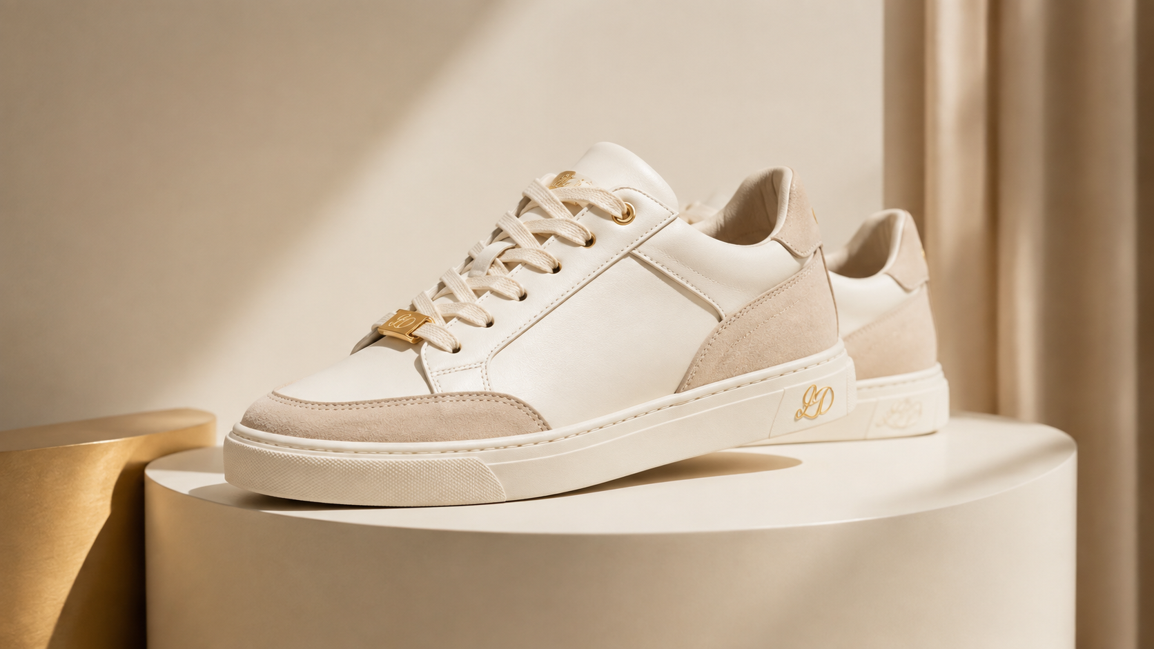UMATTR Luxury Court White Sneaker