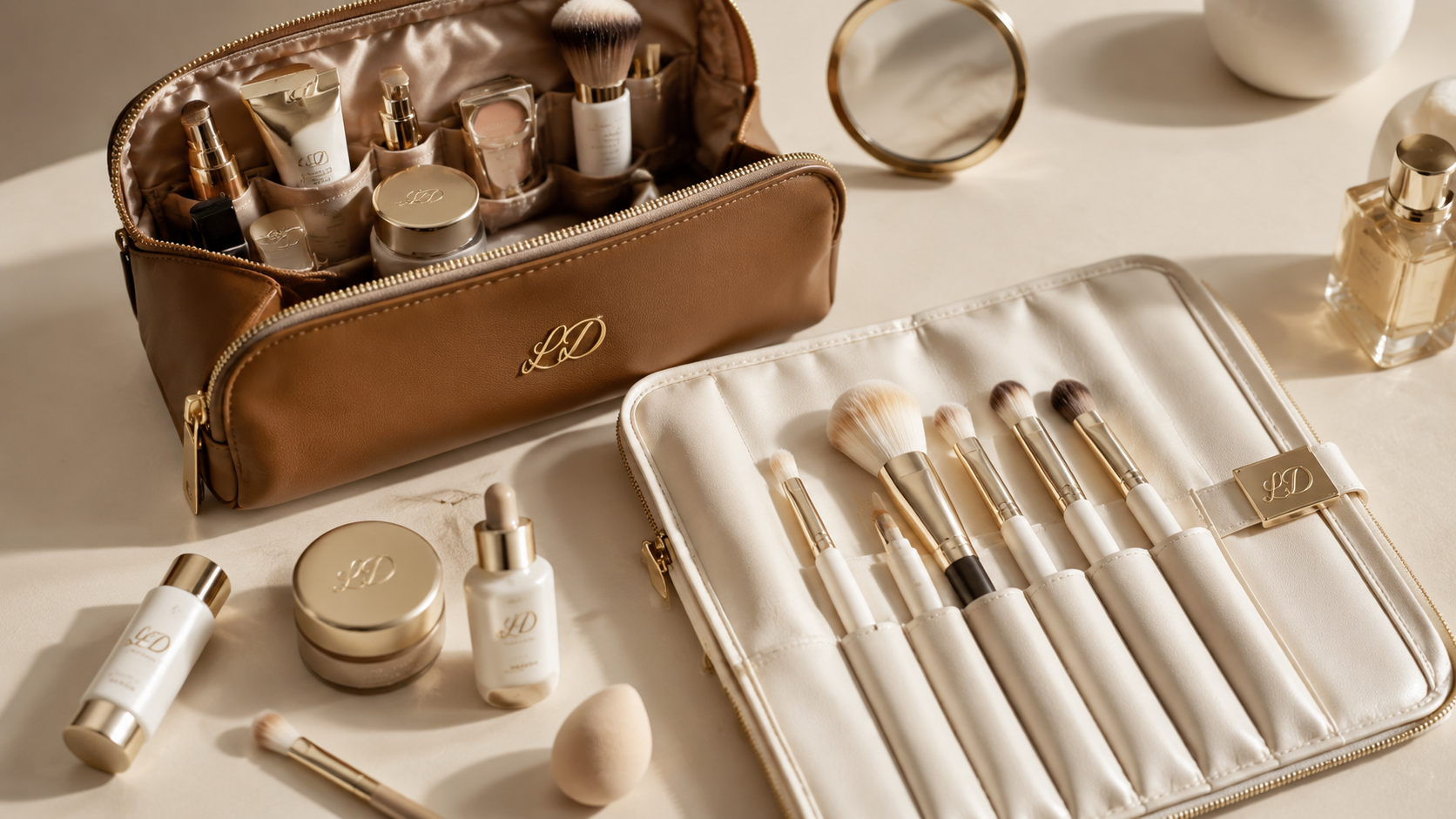 UMATTR Skin & Glow Travel Vanity Set