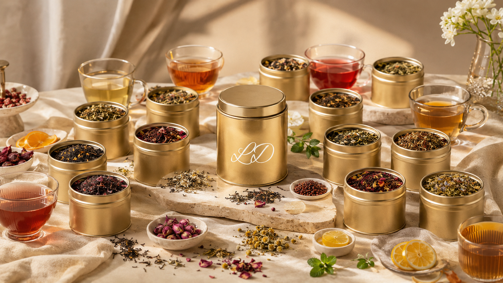 UMATTR Artisanal Herbal Loose-Leaf Tea Collection